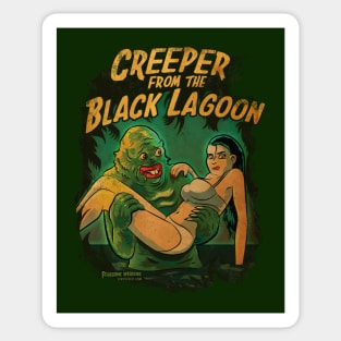 Creeper From The Black Lagoon Sticker